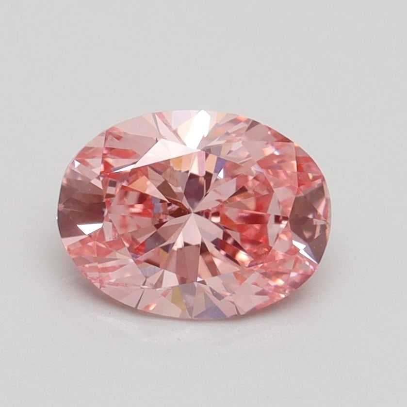 Loose Diamond - OVAL 1.06ct Fancy Vivid Pink SI1: Loose Diamond - OVAL 1.06ct Fancy Vivid Pink SI1 Source: This is a real non-mined Diamond that has been grown in a lab Shape: OVAL Carats: 1.06 Color: Fancy Vivid Pink Certification: IGI Video: