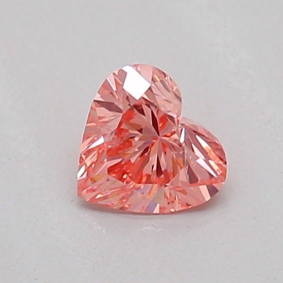 Loose Diamond - HEART 0.21ct Fancy Vivid Pink SI1: Loose Diamond - HEART 0.21ct Fancy Vivid Pink SI1 Source: This is a real non-mined Diamond that has been grown in a lab Shape: HEART Carats: 0.21 Color: Fancy Vivid Pink Certification: IGI Video: