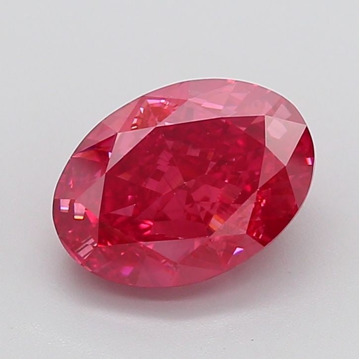 Loose Diamond - OVAL 5.03ct Fancy Vivid Pink SI1 (1 of 1)