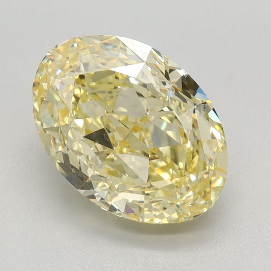 Loose Diamond - OVAL 2.25ct Fancy Intense Yellow VVS2: Loose Diamond - OVAL 2.25ct Fancy Intense Yellow VVS2 Source: This is a real non-mined Diamond that has been grown in a lab Shape: OVAL Carats: 2.25 Color: Fancy Intense Yellow Certification: IGI Vide