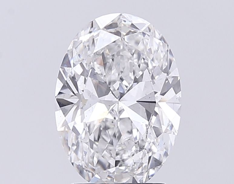 Loose Diamond - OVAL 2.52ct F SI1: Loose Diamond - OVAL 2.52ct F SI1 Source: This is a real non-mined Diamond that has been grown in a lab Shape: OVAL Carats: 2.52 Color: F Clarity: SI1 Certification: IGI Video: