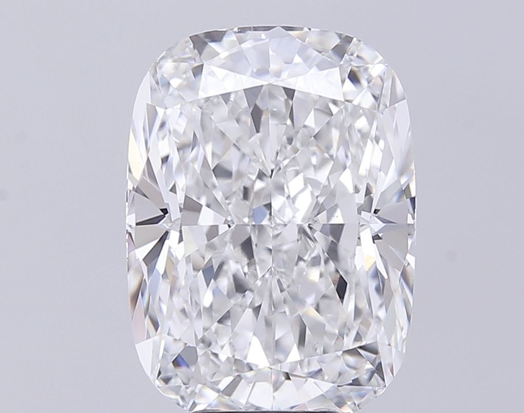Loose Diamond - CUSHION MODIFIED 8.61ct E VVS2: Loose Diamond - CUSHION MODIFIED 8.61ct E VVS2 Source: This is a real non-mined Diamond that has been grown in a lab Shape: CUSHION MODIFIED Carats: 8.61 Color: E Clarity: VVS2 Certification: IGI