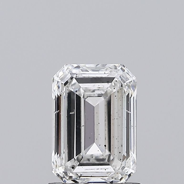 Loose Diamond - EMERALD 0.9ct G SI1: Loose Diamond - EMERALD 0.9ct G SI1 Source: This is a real non-mined Diamond that has been grown in a lab Shape: EMERALD Carats: 0.9 Color: G Clarity: SI1 Certification: IGI Video: Video Link 