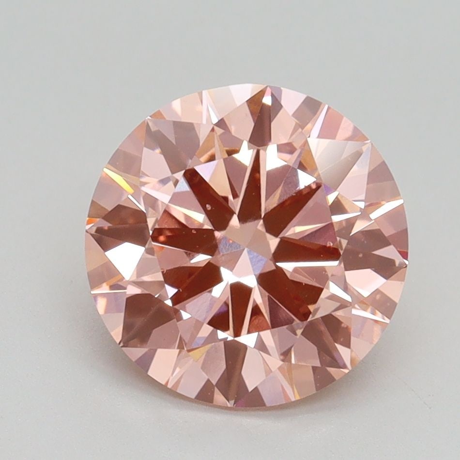 Loose Diamond - ROUND 2.6ct Fancy Intense Pink VS2: Loose Diamond - ROUND 2.6ct Fancy Intense Pink VS2 Source: This is a real non-mined Diamond that has been grown in a lab Shape: ROUND Carats: 2.6 Color: Fancy Intense Pink Certification: IGI Video: