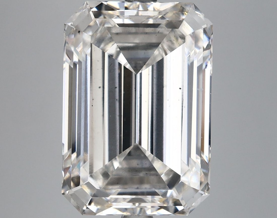 Loose Diamond - EMERALD 8.67ct F SI1: Loose Diamond - EMERALD 8.67ct F SI1 Source: This is a real non-mined Diamond that has been grown in a lab Shape: EMERALD Carats: 8.67 Color: F Clarity: SI1 Certification: IGI Video: