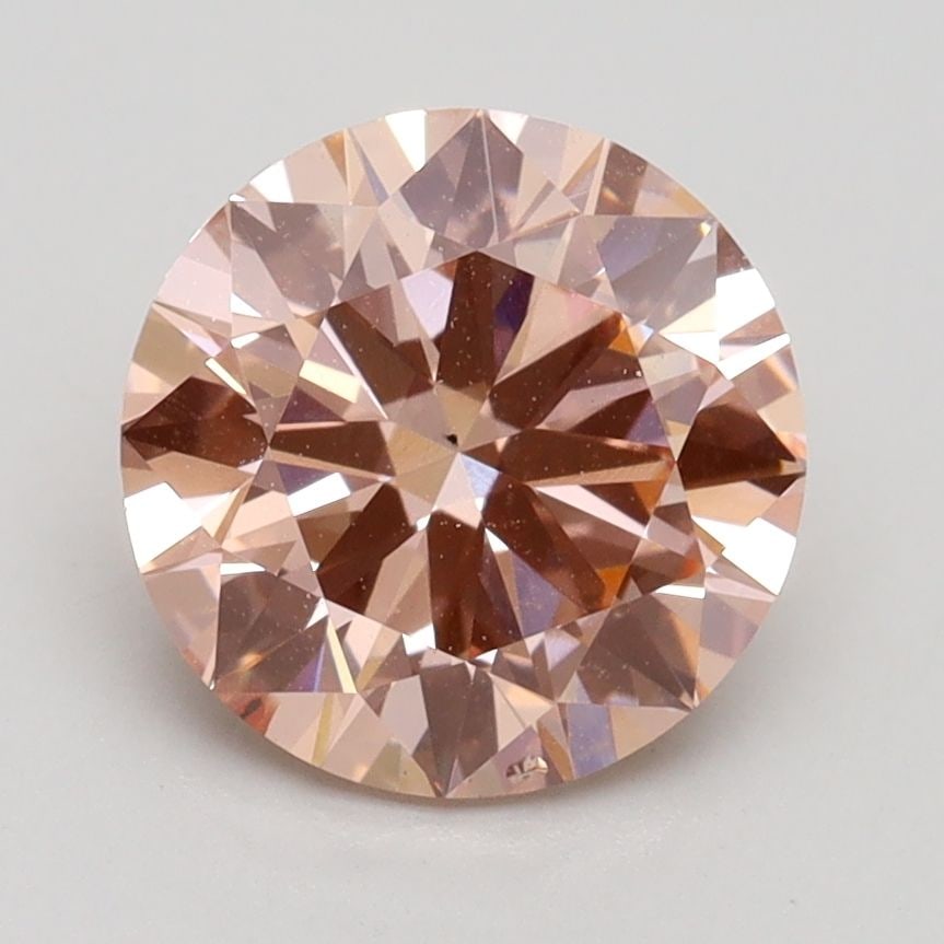 Loose Diamond - ROUND 2.2ct Fancy Intense Pink SI1: Loose Diamond - ROUND 2.2ct Fancy Intense Pink SI1 Source: This is a real non-mined Diamond that has been grown in a lab Shape: ROUND Carats: 2.2 Color: Fancy Intense Pink Certification: IGI Video: