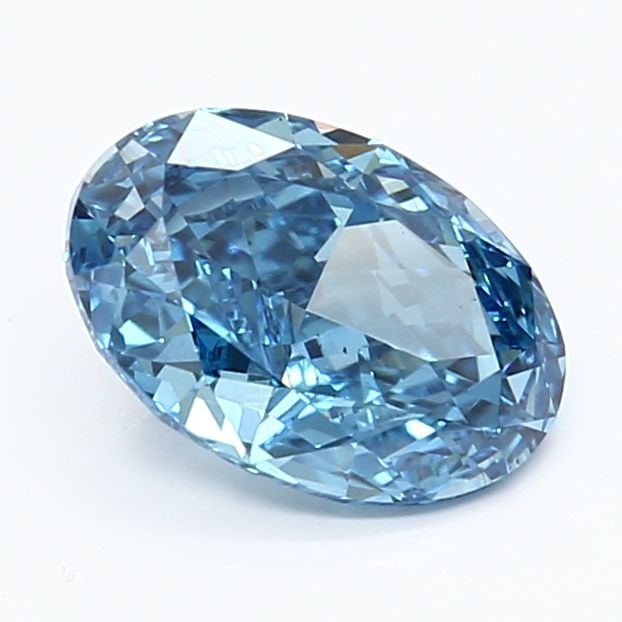 Loose Diamond - OVAL 1.65ct Fancy Vivid Blue VS1: Loose Diamond - OVAL 1.65ct Fancy Vivid Blue VS1 Source: This is a real non-mined Diamond that has been grown in a lab Shape: OVAL Carats: 1.65 Color: Fancy Vivid Blue Certification: IGI Video: