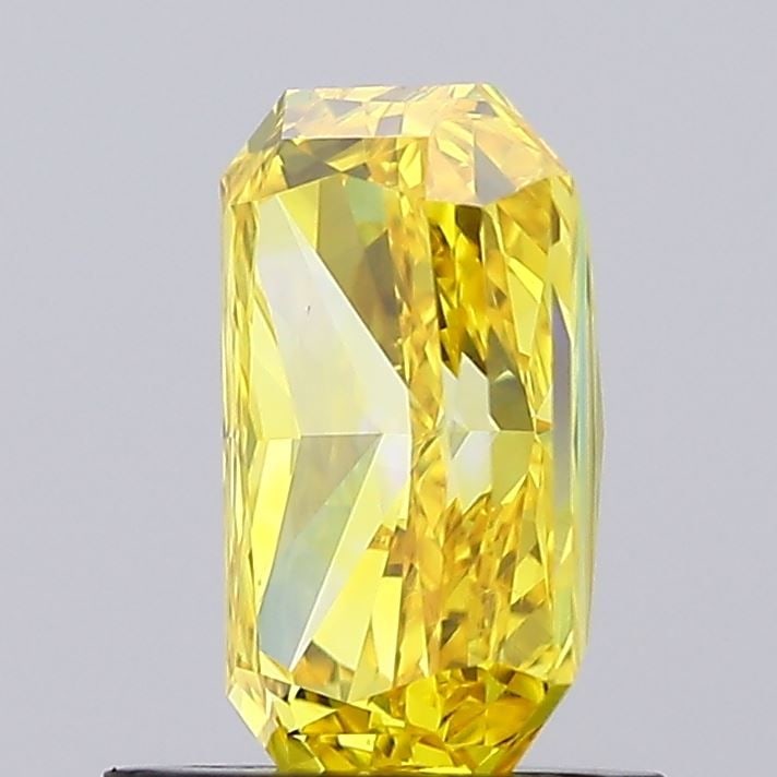 Loose Diamond - RADIANT 1.09ct Fancy Vivid Yellow VS1: Loose Diamond - RADIANT 1.09ct Fancy Vivid Yellow VS1 Source: This is a real non-mined Diamond that has been grown in a lab Shape: RADIANT Carats: 1.09 Color: Fancy Vivid Yellow Certification: IGI Vid