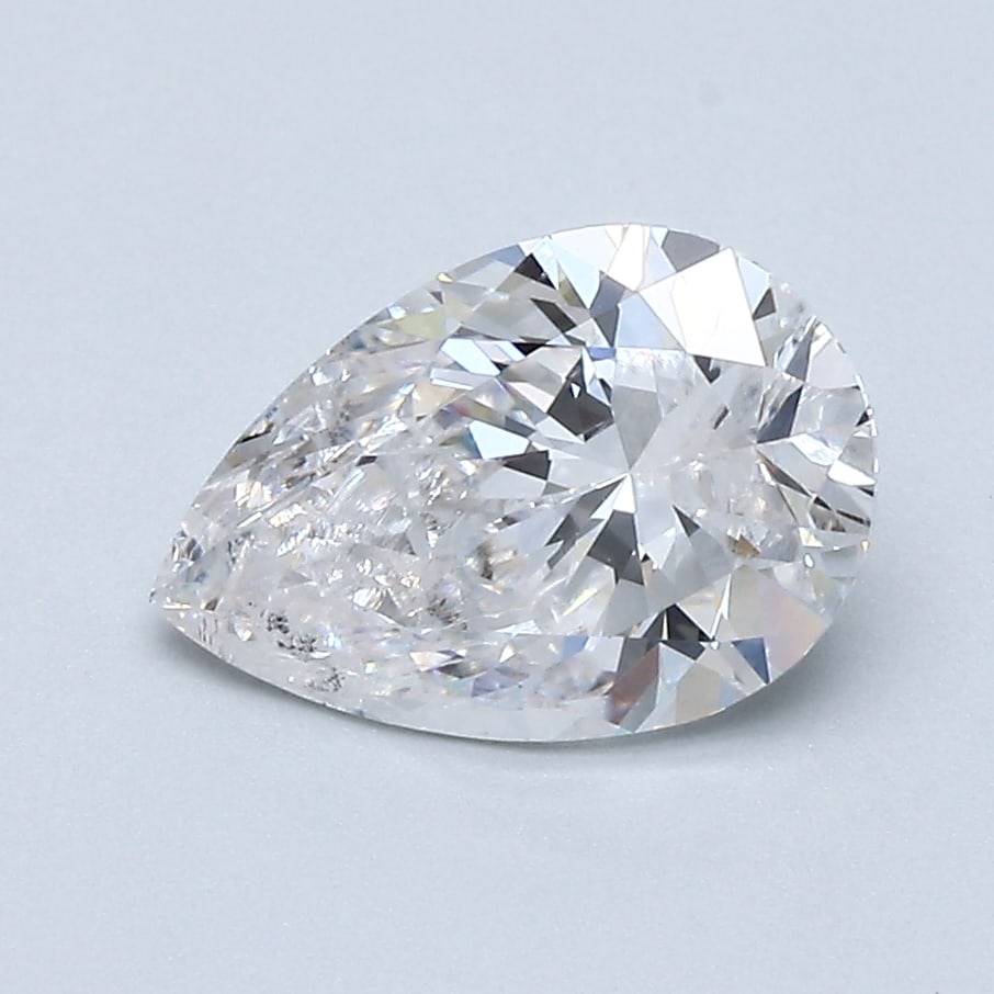 Loose Diamond - PEAR 1.52ct F I2: Loose Diamond - PEAR 1.52ct F I2 Source: This is a real non-mined Diamond that has been grown in a lab Shape: PEAR Carats: 1.52 Color: F Clarity: I2 Certification: IGI Condition: Pre-Owned PLEASE NOTE