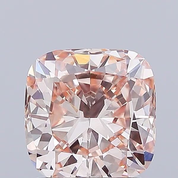 Loose Diamond - CUSHION BRILLIANT 1.88ct Fancy Brown Pink VS1: Loose Diamond - CUSHION BRILLIANT 1.88ct Fancy Brown Pink VS1 Source: This is a real non-mined Diamond that has been grown in a lab Shape: CUSHION BRILLIANT Carats: 1.88 Color: Fancy Brown Pink Certif