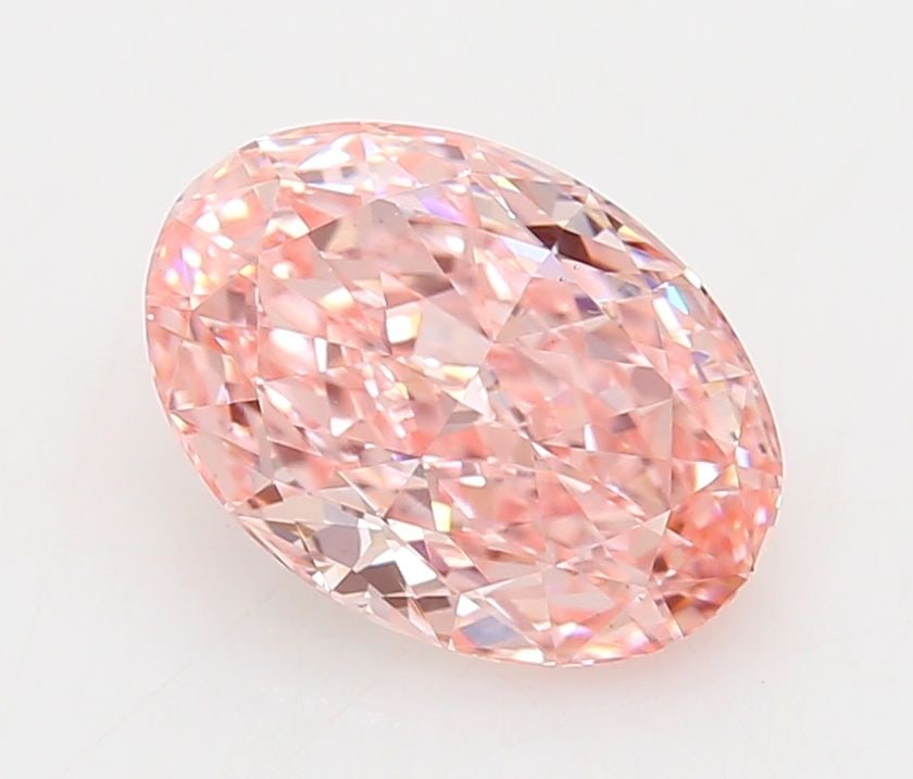 Loose Diamond - OVAL 1.1ct Fancy Vivid Pink VS1: Loose Diamond - OVAL 1.1ct Fancy Vivid Pink VS1 Source: This is a real non-mined Diamond that has been grown in a lab Shape: OVAL Carats: 1.1 Color: Fancy Vivid Pink Certification: IGI Video: