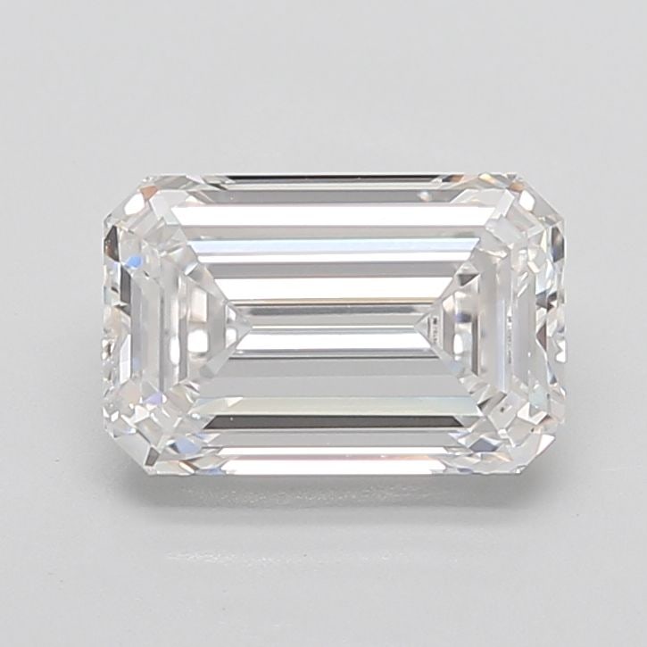 Loose Diamond - EMERALD 4.06ct E VVS1: Loose Diamond - EMERALD 4.06ct E VVS1 Source: This is a real non-mined Diamond that has been grown in a lab Shape: EMERALD Carats: 4.06 Color: E Clarity: VVS1 Certification: IGI PLEASE NOTE: Framed, L