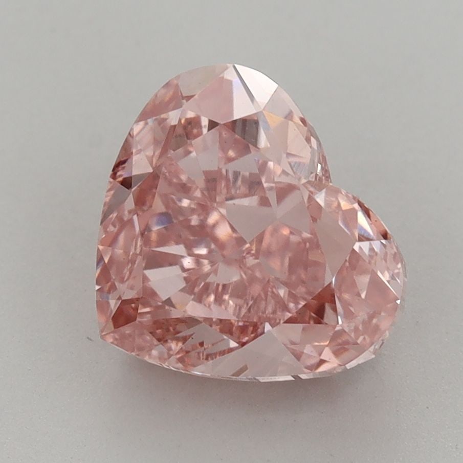 Loose Diamond - HEART 3.2ct Fancy Vivid Pink VS1: Loose Diamond - HEART 3.2ct Fancy Vivid Pink VS1 Source: This is a real non-mined Diamond that has been grown in a lab Shape: HEART Carats: 3.2 Color: Fancy Vivid Pink Certification: IGI Video: