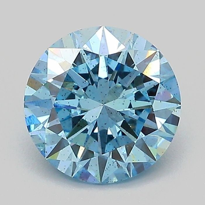Loose Diamond - ROUND 1.6ct Fancy Vivid Blue SI2: Loose Diamond - ROUND 1.6ct Fancy Vivid Blue SI2 Source: This is a real non-mined Diamond that has been grown in a lab Shape: ROUND Carats: 1.6 Color: Fancy Vivid Blue Certification: IGI Video: