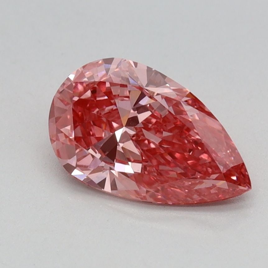 Loose Diamond - PEAR 0.78ct Fancy Vivid Pink VS1: Loose Diamond - PEAR 0.78ct Fancy Vivid Pink VS1 Source: This is a real non-mined Diamond that has been grown in a lab Shape: PEAR Carats: 0.78 Color: Fancy Vivid Pink Certification: IGI Video:
