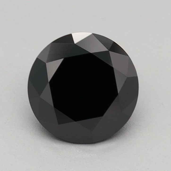 Loose Diamond - ROUND 0.66ct Fancy Black (1 of 1)