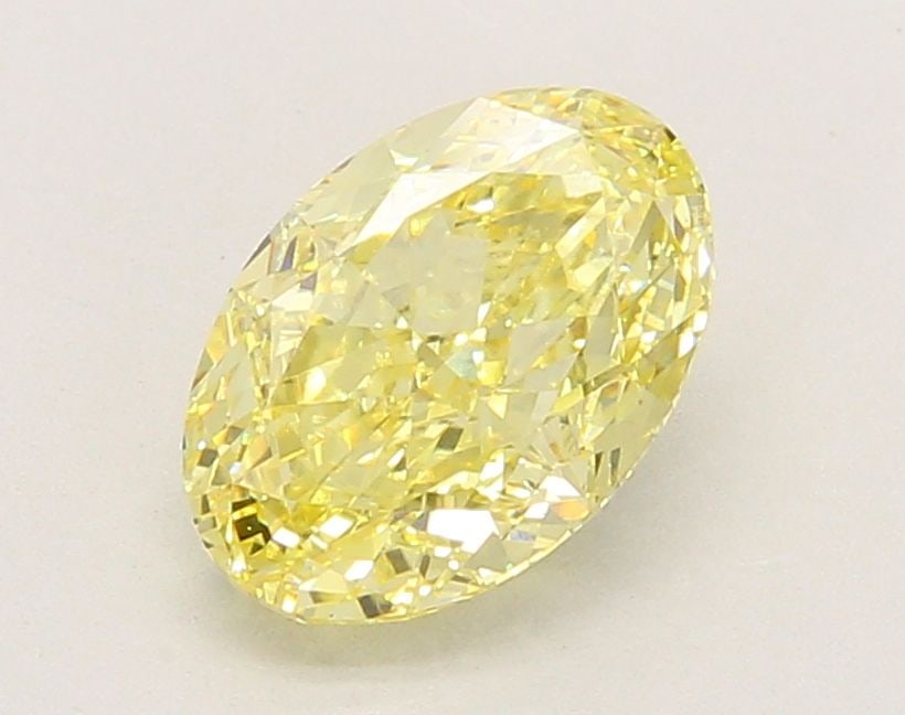Loose Diamond - OVAL 1.89ct Fancy Intense Yellow VVS2: Loose Diamond - OVAL 1.89ct Fancy Intense Yellow VVS2 Source: This is a real non-mined Diamond that has been grown in a lab Shape: OVAL Carats: 1.89 Color: Fancy Intense Yellow Certification: IGI