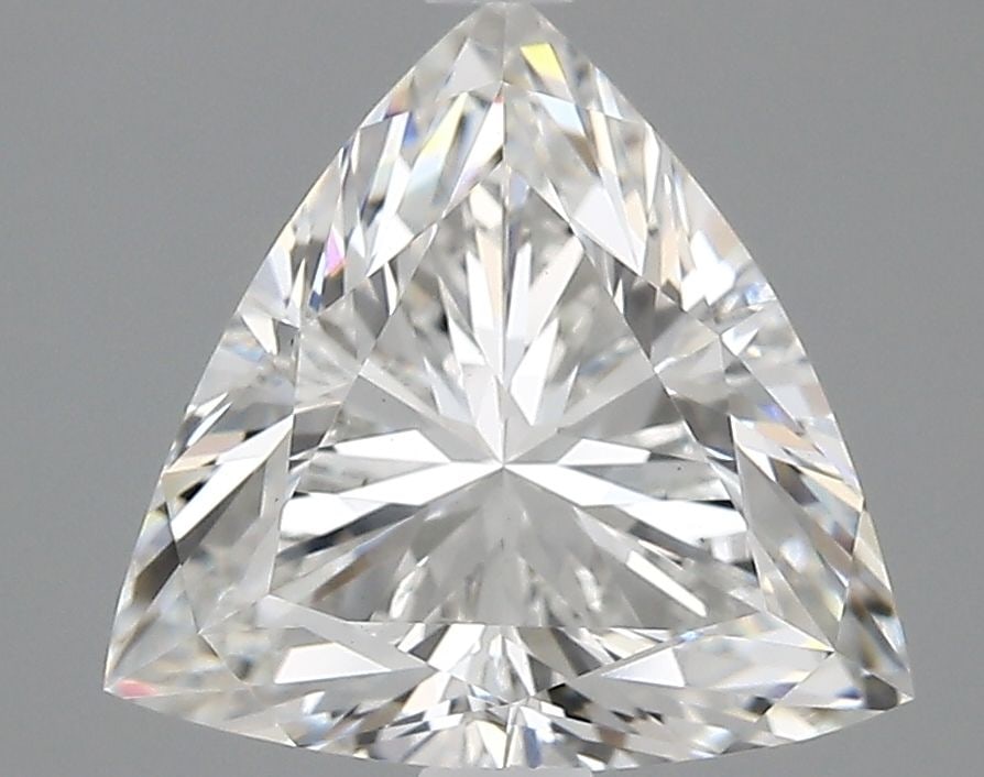 Loose Diamond - TRIANGULAR 2.03ct E VS1: Loose Diamond - TRIANGULAR 2.03ct E VS1 Source: This is a real non-mined Diamond that has been grown in a lab Shape: TRIANGULAR Carats: 2.03 Color: E Clarity: VS1 Certification: IGI Video:
