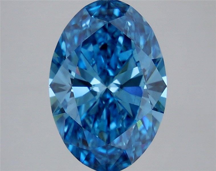 Loose Diamond - OVAL 3.73ct Fancy Vivid Blue VS2: Loose Diamond - OVAL 3.73ct Fancy Vivid Blue VS2 Source: This is a real non-mined Diamond that has been grown in a lab Shape: OVAL Carats: 3.73 Color: Fancy Vivid Blue Certification: IGI Video: