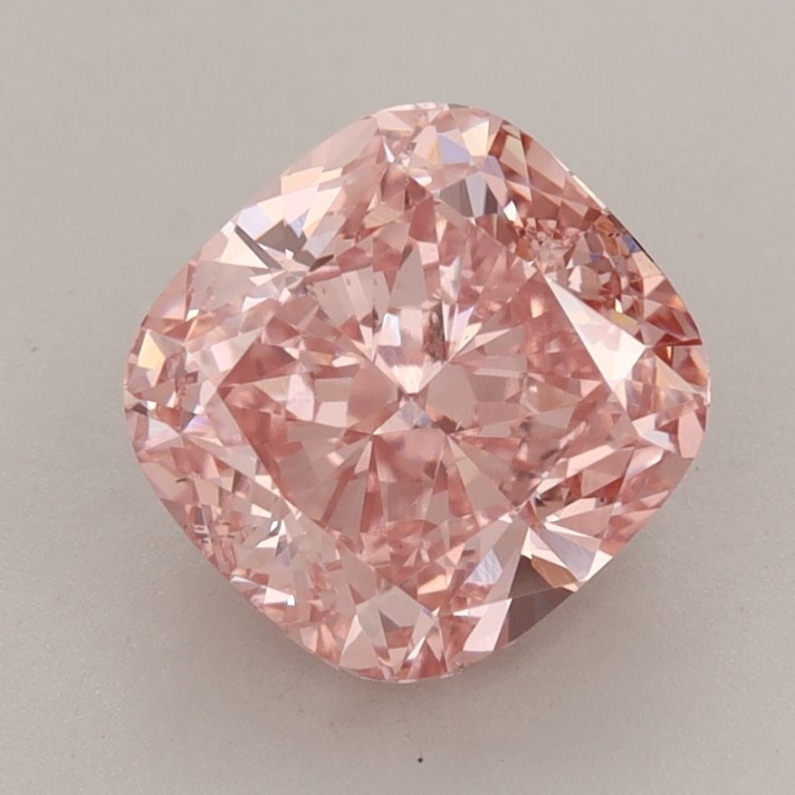 Loose Diamond - CUSHION MODIFIED 3.0ct Fancy Vivid Pink VS2: Loose Diamond - CUSHION MODIFIED 3.0ct Fancy Vivid Pink VS2 Source: This is a real non-mined Diamond that has been grown in a lab Shape: CUSHION MODIFIED Carats: 3.0 Color: Fancy Vivid Pink