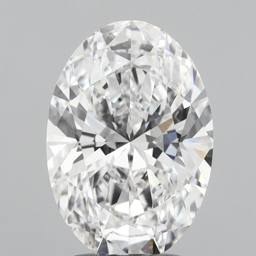 Loose Diamond - OVAL 2.5ct D VVS2: Loose Diamond - OVAL 2.5ct D VVS2 Source: This is a real non-mined Diamond that has been grown in a lab Shape: OVAL Carats: 2.5 Color: D Clarity: VVS2 Certification: IGI Video: