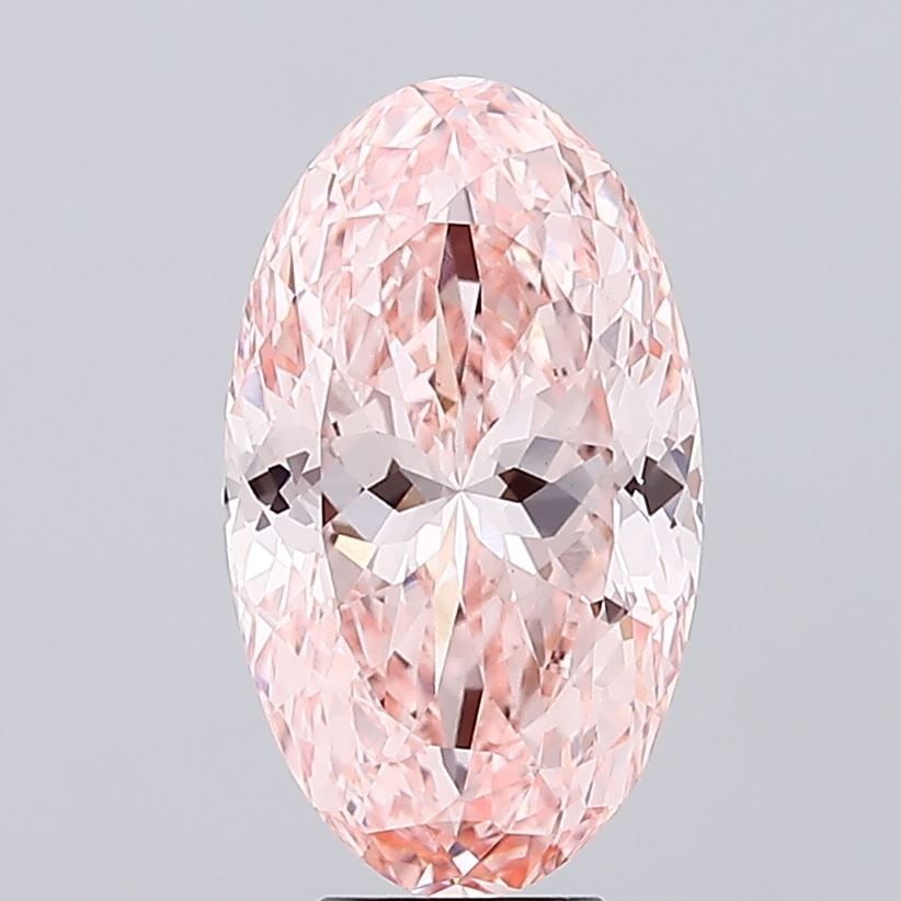 Loose Diamond - OVAL 6.02ct Fancy Vivid Pink VS1: Loose Diamond - OVAL 6.02ct Fancy Vivid Pink VS1 Source: This is a real non-mined Diamond that has been grown in a lab Shape: OVAL Carats: 6.02 Color: Fancy Vivid Pink Certification: IGI Video: