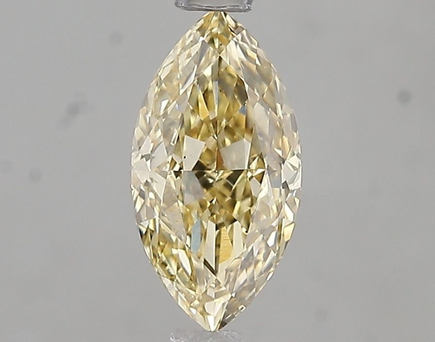 Loose Diamond - MARQUISE 1.05ct Fancy Intense Yellow VS2: Loose Diamond - MARQUISE 1.05ct Fancy Intense Yellow VS2 Source: This is a real non-mined Diamond that has been grown in a lab Shape: MARQUISE Carats: 1.05 Color: Fancy Intense Yellow Certification: I