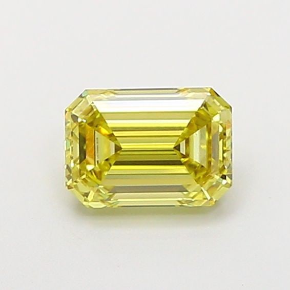 Loose Diamond - EMERALD 1.01ct Fancy Intense Yellow VS1: Loose Diamond - EMERALD 1.01ct Fancy Intense Yellow VS1 Source: This is a real non-mined Diamond that has been grown in a lab Shape: EMERALD Carats: 1.01 Color: Fancy Intense Yellow Certification: IGI