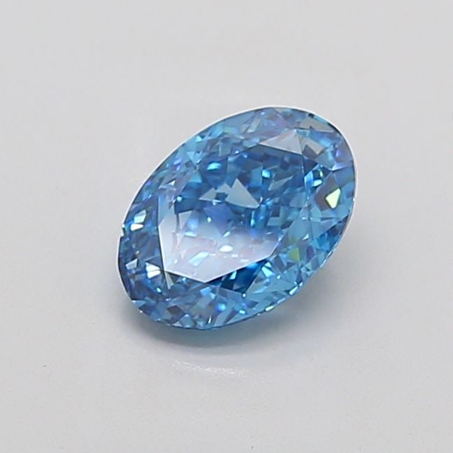 Loose Diamond - OVAL 1.87ct Fancy Vivid Blue VS1: Loose Diamond - OVAL 1.87ct Fancy Vivid Blue VS1 Source: This is a real non-mined Diamond that has been grown in a lab Shape: OVAL Carats: 1.87 Color: Fancy Vivid Blue Certification: IGI Video: