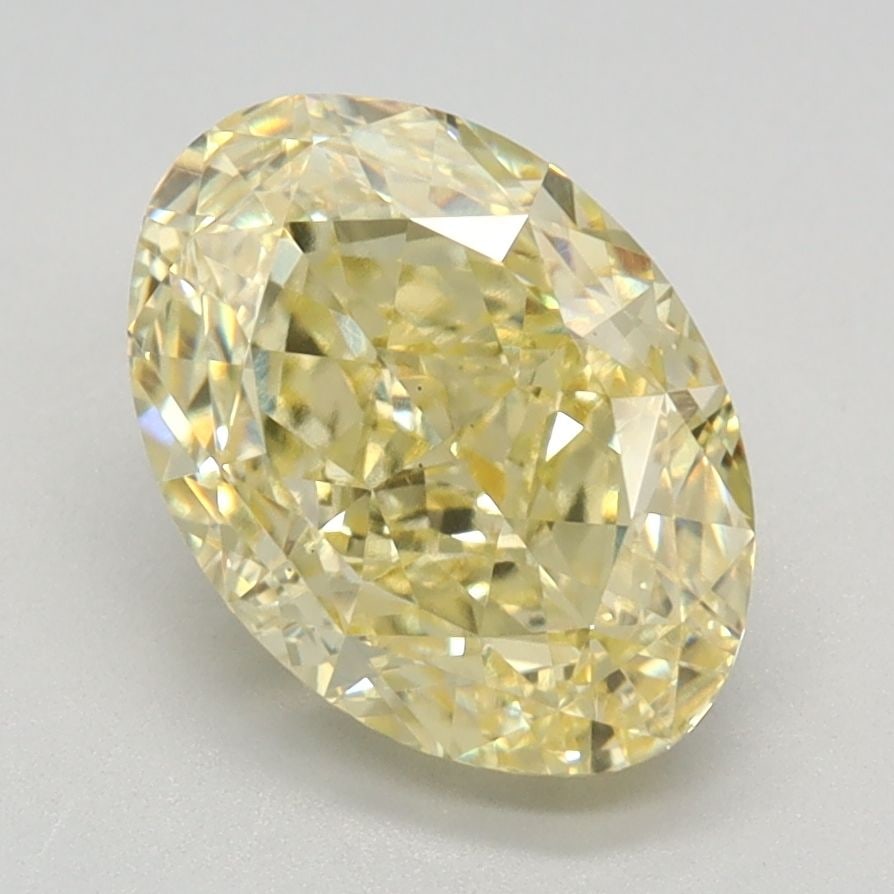 Loose Diamond - OVAL 2.48ct Fancy Intense Yellow VS1: Loose Diamond - OVAL 2.48ct Fancy Intense Yellow VS1 Source: This is a real non-mined Diamond that has been grown in a lab Shape: OVAL Carats: 2.48 Color: Fancy Intense Yellow Certification: IGI Video