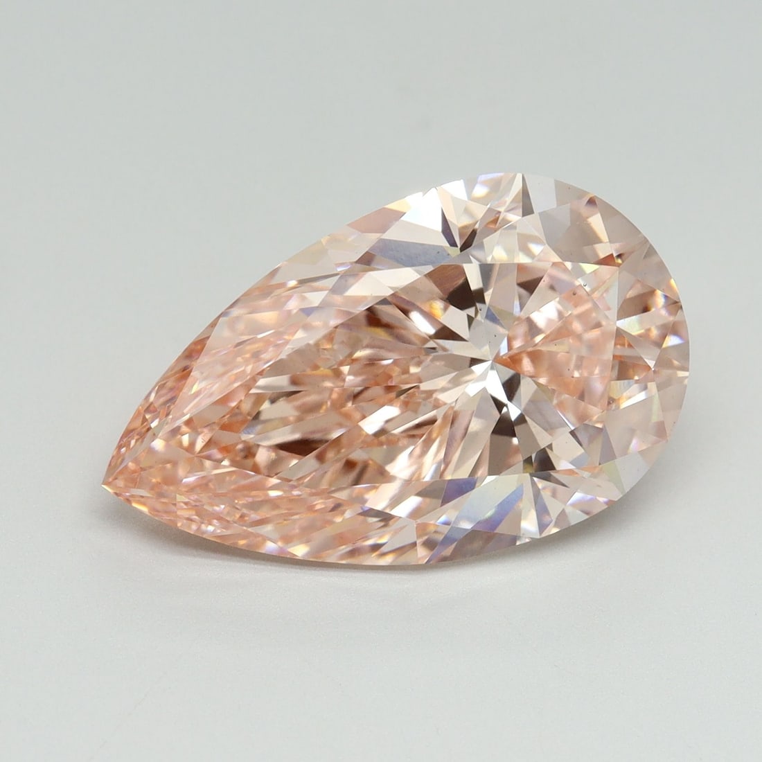 Loose Diamond - PEAR 8.05ct Fancy Intense Pink VS1: Loose Diamond - PEAR 8.05ct Fancy Intense Pink VS1 Source: This is a real non-mined Diamond that has been grown in a lab Shape: PEAR Carats: 8.05 Color: Fancy Intense Pink Certification: IGI Video: