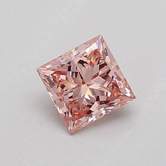 Loose Diamond - PRINCESS 0.26ct Fancy Brownish Pink VS2: Loose Diamond - PRINCESS 0.26ct Fancy Brownish Pink VS2 Source: This is a real non-mined Diamond that has been grown in a lab Shape: PRINCESS Carats: 0.26 Color: Fancy Brownish Pink Certification: