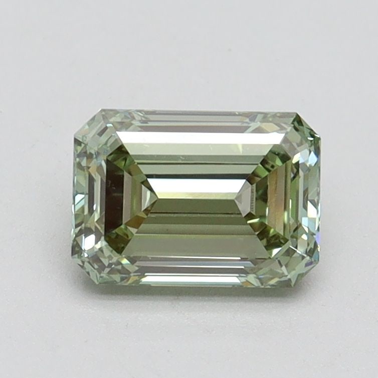 Loose Diamond - EMERALD 1.0ct Fancy Intense Green VVS2: Loose Diamond - EMERALD 1.0ct Fancy Intense Green VVS2 Source: This is a real non-mined Diamond that has been grown in a lab Shape: EMERALD Carats: 1.0 Color: Fancy Intense Green Certification: IGI Vi
