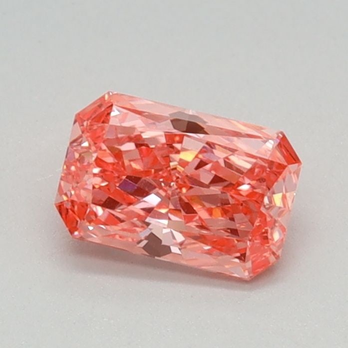 Loose Diamond - RADIANT 0.5ct Fancy Vivid Pink VVS2: Loose Diamond - RADIANT 0.5ct Fancy Vivid Pink VVS2 Source: This is a real non-mined Diamond that has been grown in a lab Shape: RADIANT Carats: 0.5 Color: Fancy Vivid Pink Certification: IGI Video: