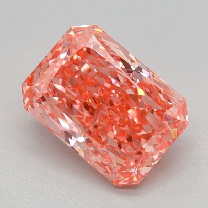 Loose Diamond - RADIANT 1.1ct Fancy Vivid Pink VVS2: Loose Diamond - RADIANT 1.1ct Fancy Vivid Pink VVS2 Source: This is a real non-mined Diamond that has been grown in a lab Shape: RADIANT Carats: 1.1 Color: Fancy Vivid Pink Certification: IGI Video: