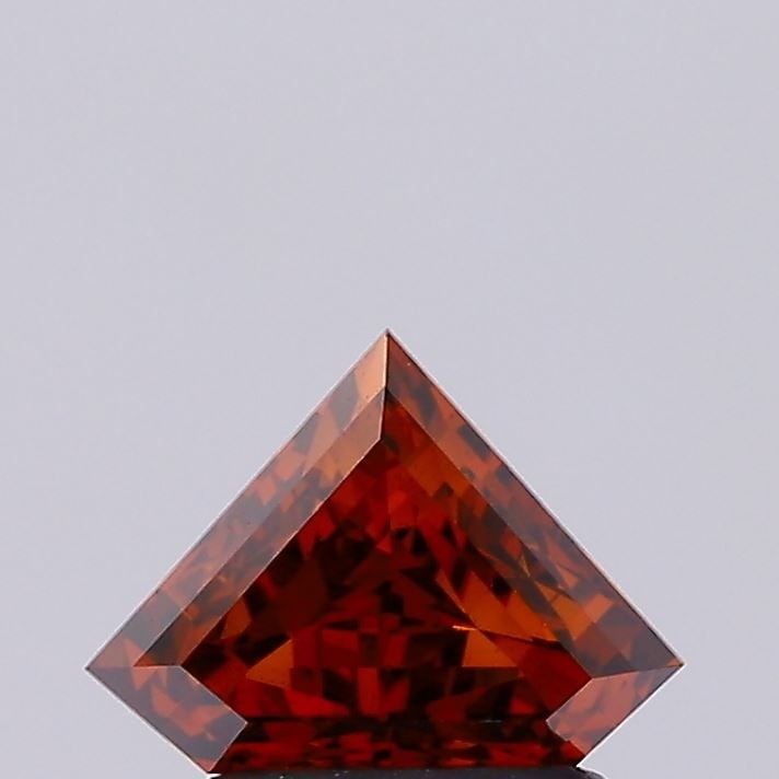 Loose Diamond - PENTAGONAL 1.24ct Fancy Orange VS2: Loose Diamond - PENTAGONAL 1.24ct Fancy Orange VS2 Source: This is a real non-mined Diamond that has been grown in a lab Shape: PENTAGONAL Carats: 1.24 Color: Fancy Orange Certification: IGI Video:
