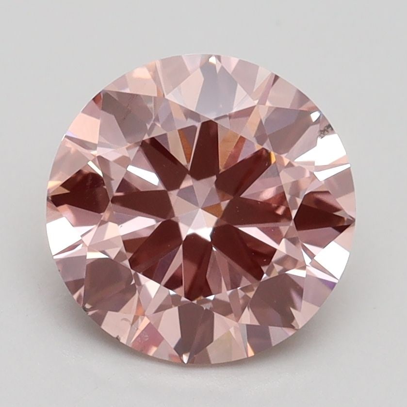 Loose Diamond - ROUND 2.27ct Fancy Intense Pink VS2: Loose Diamond - ROUND 2.27ct Fancy Intense Pink VS2 Source: This is a real non-mined Diamond that has been grown in a lab Shape: ROUND Carats: 2.27 Color: Fancy Intense Pink Certification: IGI Video: