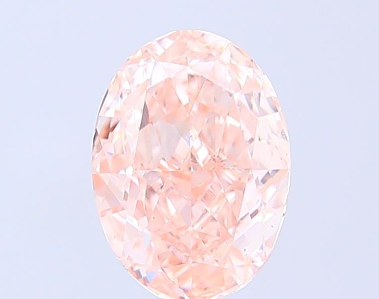 Loose Diamond - OVAL 2.56ct Fancy Brownish Pink VS2: Loose Diamond - OVAL 2.56ct Fancy Brownish Pink VS2 Source: This is a real non-mined Diamond that has been grown in a lab Shape: OVAL Carats: 2.56 Color: Fancy Brownish Pink Certification: IGI