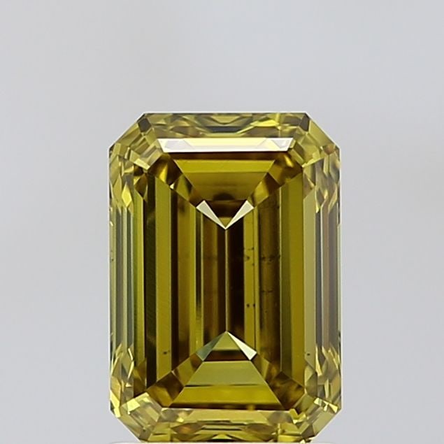 Loose Diamond - EMERALD 2.0ct Fancy Vivid Green VS2: Loose Diamond - EMERALD 2.0ct Fancy Vivid Green VS2 Source: This is a real non-mined Diamond that has been grown in a lab Shape: EMERALD Carats: 2.0 Color: Fancy Vivid Green Certification: IGI Video: