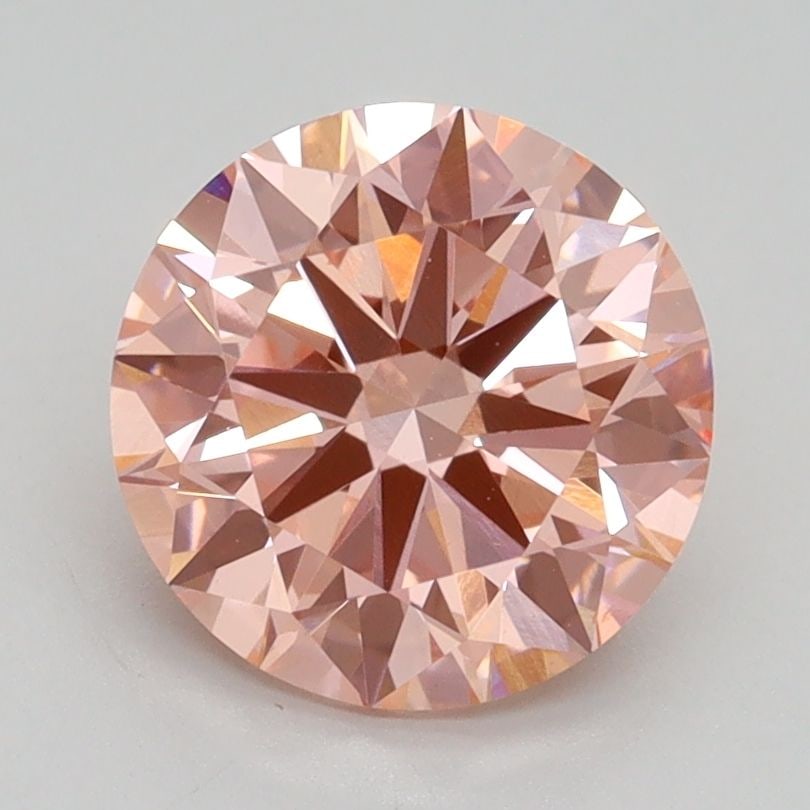 Loose Diamond - ROUND 2.02ct Fancy Intense Pink VS1: Loose Diamond - ROUND 2.02ct Fancy Intense Pink VS1 Source: This is a real non-mined Diamond that has been grown in a lab Shape: ROUND Carats: 2.02 Color: Fancy Intense Pink Certification: IGI Video:
