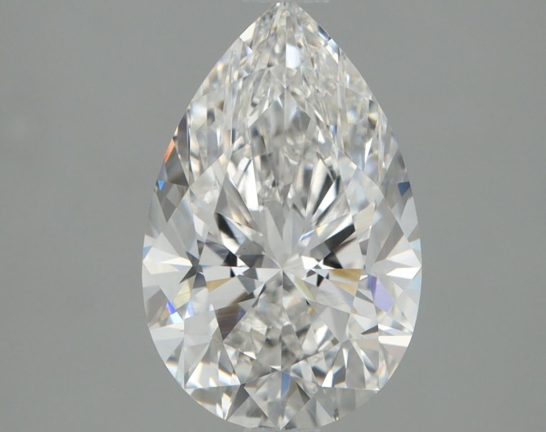 Loose Diamond - PEAR 1.6ct F VS1: Loose Diamond - PEAR 1.6ct F VS1 Source: This is a real non-mined Diamond that has been grown in a lab Shape: PEAR Carats: 1.6 Color: F Clarity: VS1 Certification: IGI Video: Video Link PLEASE