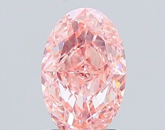 Loose Diamond - OVAL 1.53ct Fancy Intense Pink VS2: Loose Diamond - OVAL 1.53ct Fancy Intense Pink VS2 Source: This is a real non-mined Diamond that has been grown in a lab Shape: OVAL Carats: 1.53 Color: Fancy Intense Pink Certification: IGI Video:
