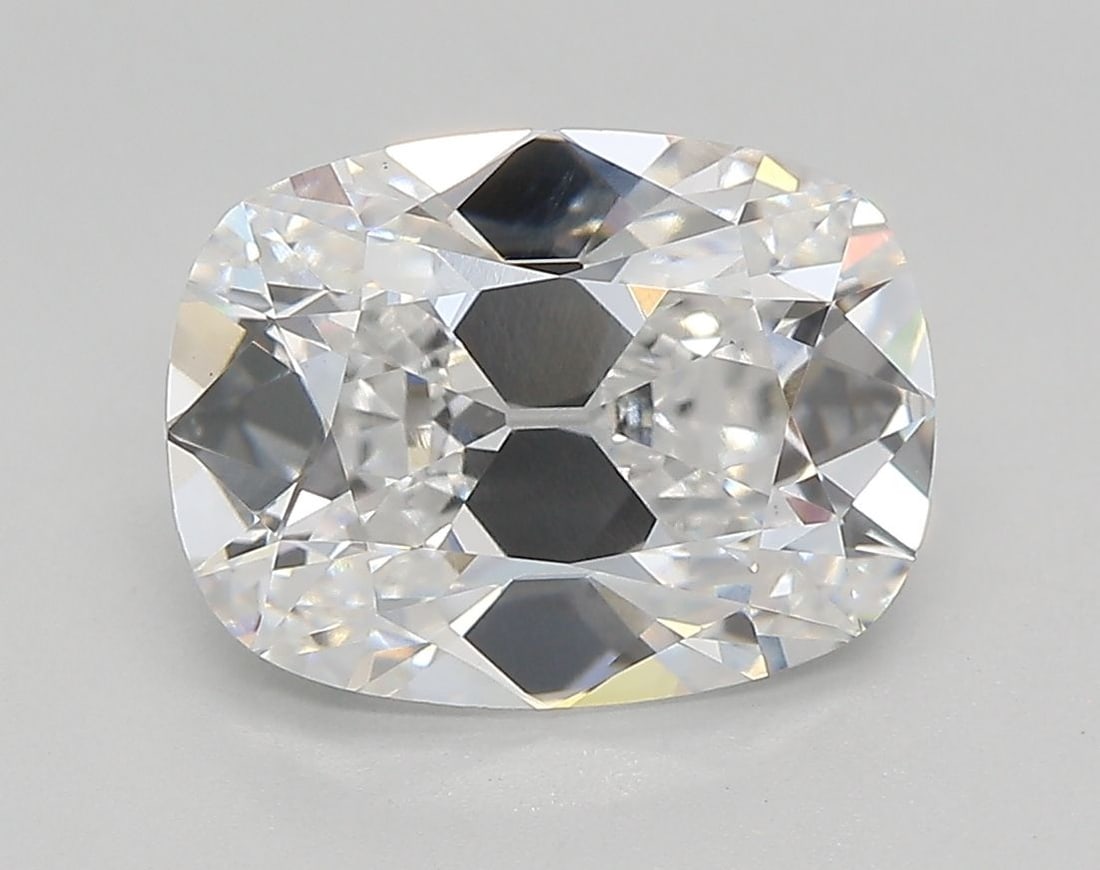 Loose Diamond - CUSHION MODIFIED 2.72ct D VVS2: Loose Diamond - CUSHION MODIFIED 2.72ct D VVS2 Source: This is a real non-mined Diamond that has been grown in a lab Shape: CUSHION MODIFIED Carats: 2.72 Color: D Clarity: VVS2 Certification: IGI