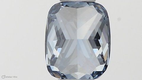 Loose Diamond - CUSHION MODIFIED 0.41ct Fancy Vivid Blue SI1: Loose Diamond - CUSHION MODIFIED 0.41ct Fancy Vivid Blue SI1 Source: This is a real non-mined Diamond that has been grown in a lab Shape: CUSHION MODIFIED Carats: 0.41 Color: Fancy Vivid Blue