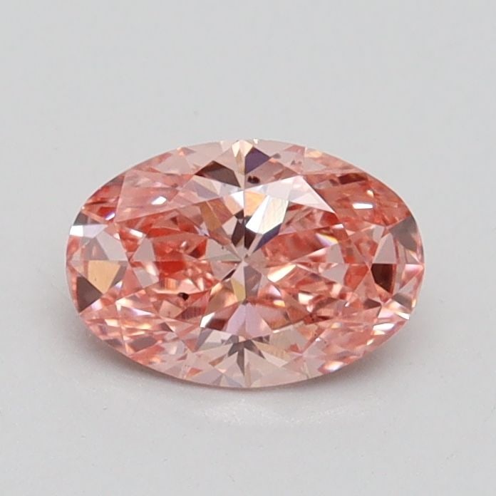 Loose Diamond - OVAL 0.61ct Fancy Intense Pink VS2: Loose Diamond - OVAL 0.61ct Fancy Intense Pink VS2 Source: This is a real non-mined Diamond that has been grown in a lab Shape: OVAL Carats: 0.61 Color: Fancy Intense Pink Certification: IGI Video: