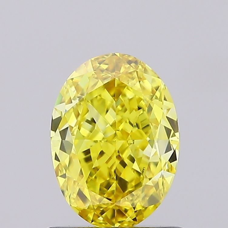 Loose Diamond - OVAL 1.01ct Fancy Intense Yellow VS1: Loose Diamond - OVAL 1.01ct Fancy Intense Yellow VS1 Source: This is a real non-mined Diamond that has been grown in a lab Shape: OVAL Carats: 1.01 Color: Fancy Intense Yellow Certification: IGI