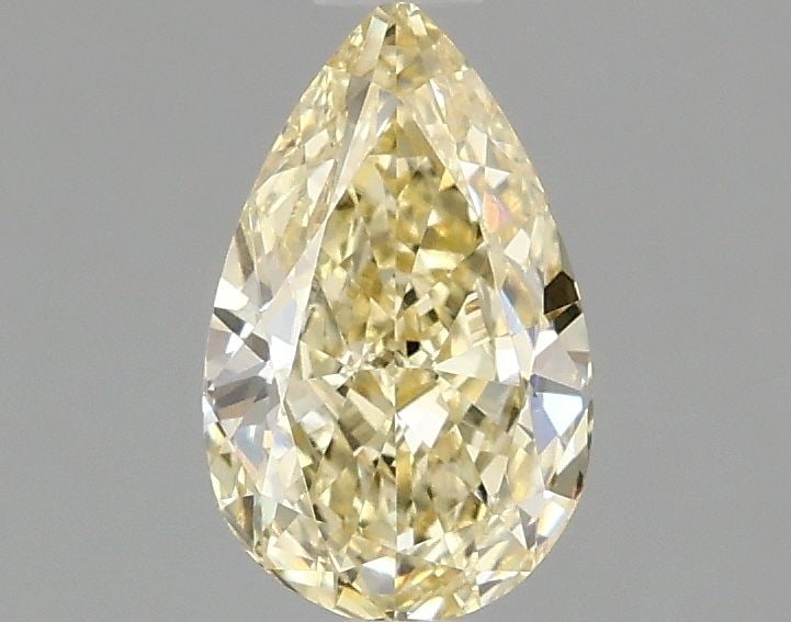 Loose Diamond - PEAR 1.06ct Fancy Intense Yellow VVS2: Loose Diamond - PEAR 1.06ct Fancy Intense Yellow VVS2 Source: This is a real non-mined Diamond that has been grown in a lab Shape: PEAR Carats: 1.06 Color: Fancy Intense Yellow Certification: IGI