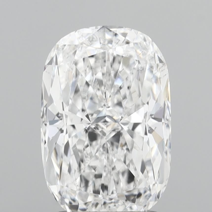 Loose Diamond - CUSHION MODIFIED 2.03ct D VS2: Loose Diamond - CUSHION MODIFIED 2.03ct D VS2 Source: This is a real non-mined Diamond that has been grown in a lab Shape: CUSHION MODIFIED Carats: 2.03 Color: D Clarity: VS2 Certification: IGI