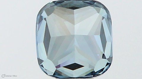 Loose Diamond - CUSHION MODIFIED 0.52ct Fancy Vivid Blue VVS2: Loose Diamond - CUSHION MODIFIED 0.52ct Fancy Vivid Blue VVS2 Source: This is a real non-mined Diamond that has been grown in a lab Shape: CUSHION MODIFIED Carats: 0.52 Color: Fancy Vivid Blue Certifi