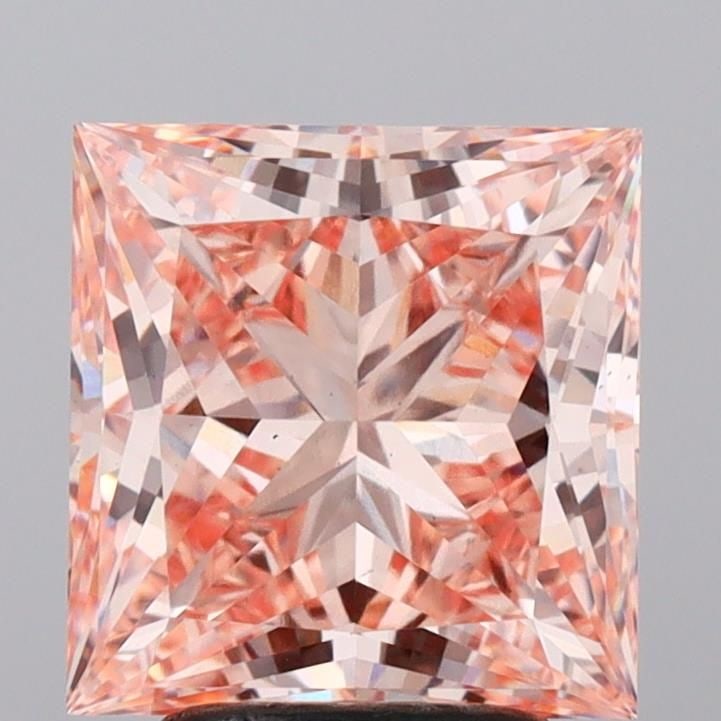 Loose Diamond - PRINCESS 3.58ct Fancy Intense Pink VS1: Loose Diamond - PRINCESS 3.58ct Fancy Intense Pink VS1 Source: This is a real non-mined Diamond that has been grown in a lab Shape: PRINCESS Carats: 3.58 Color: Fancy Intense Pink Certification: IGI V